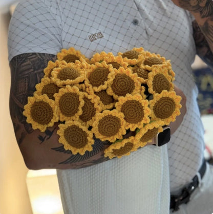 Handmade Crochet Bouquet Blanket