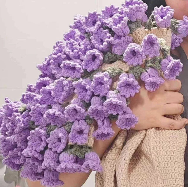 Handmade Crochet Bouquet Blanket