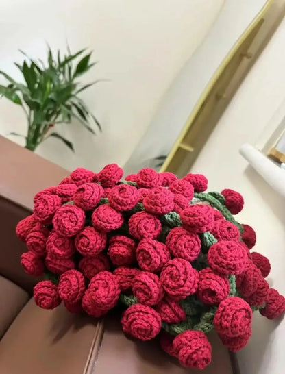 Handmade Crochet Bouquet Blanket