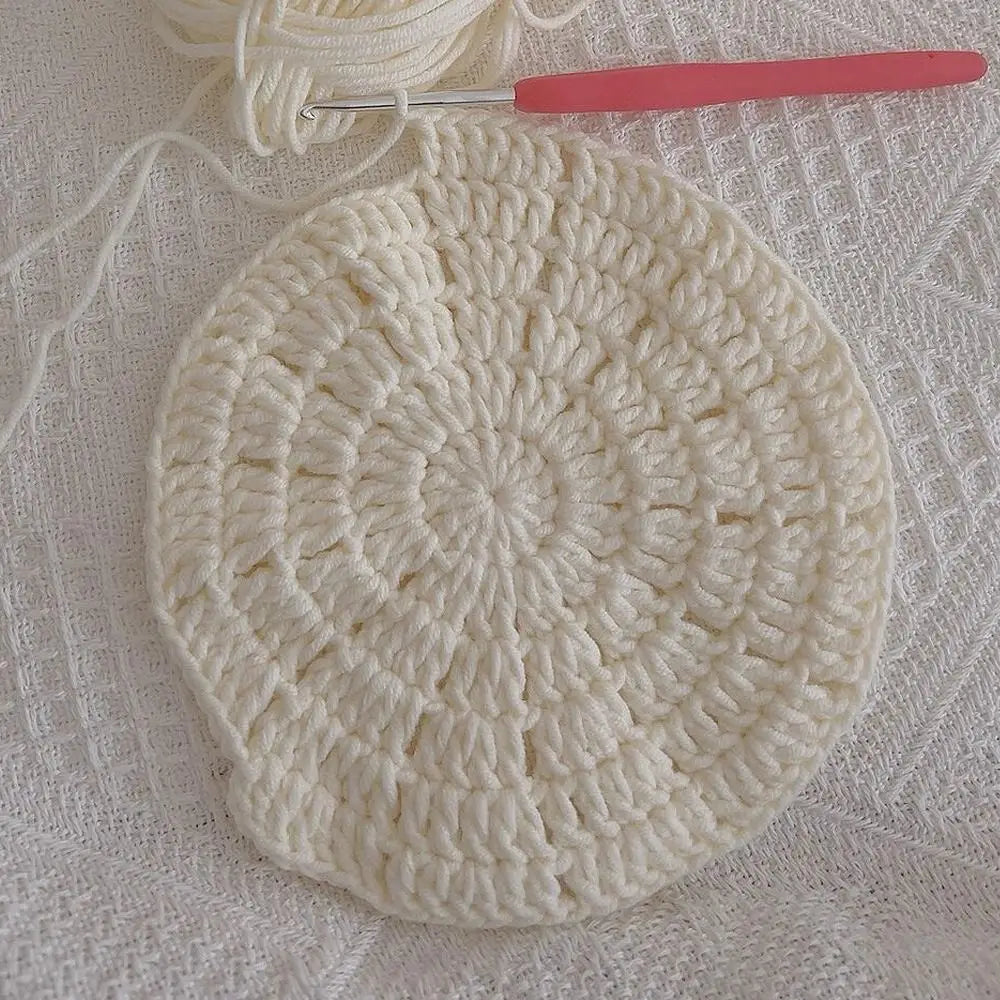 Hand-knitted Crochet Coasters