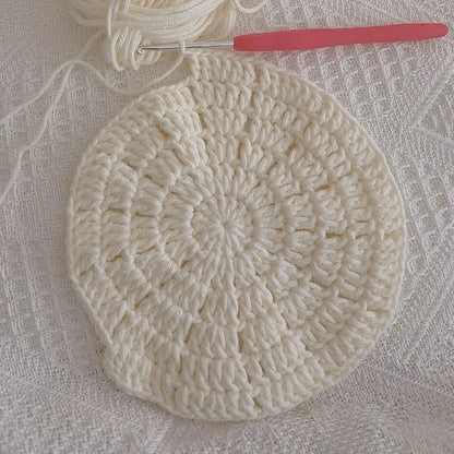 Hand-knitted Crochet Coasters