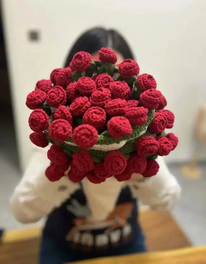 Handmade Crochet Bouquet Blanket